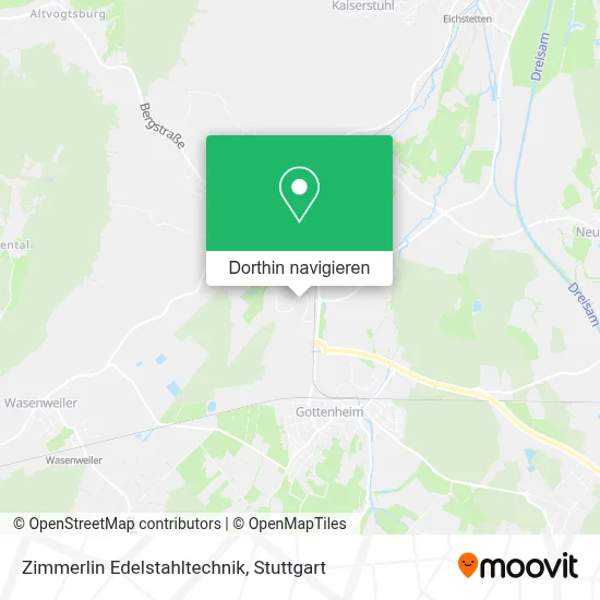 Zimmerlin Edelstahltechnik Karte
