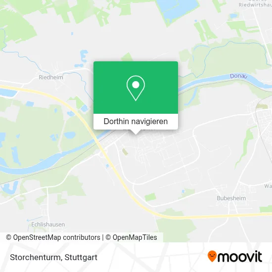Storchenturm Karte