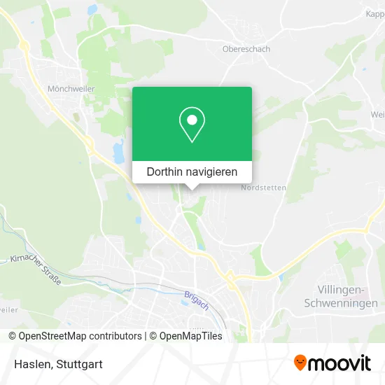 Haslen Karte