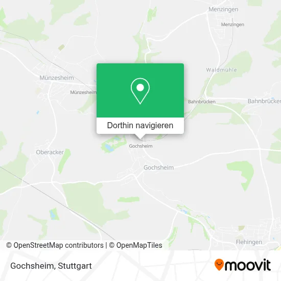 Gochsheim Karte