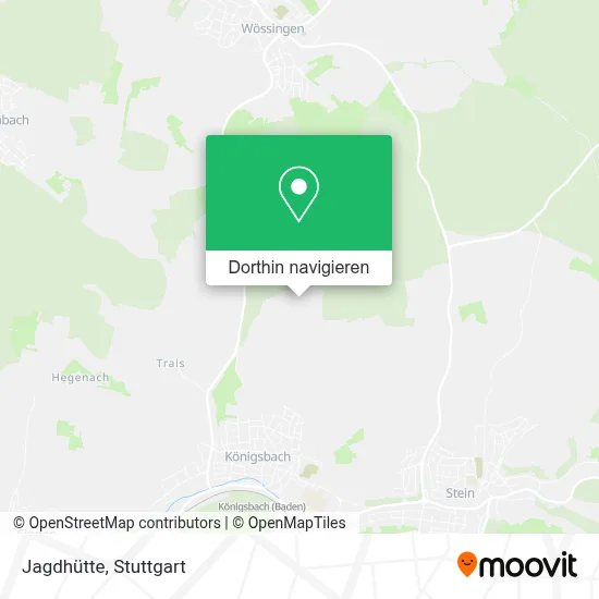 Jagdhütte Karte