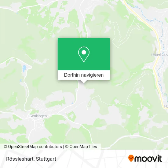 Rössleshart Karte
