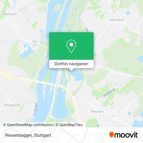 Riesenbagger Karte