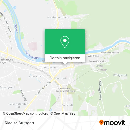 Riegler Karte