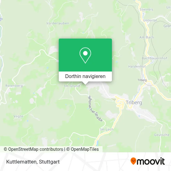 Kuttlematten Karte