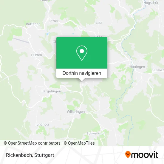 Rickenbach Karte