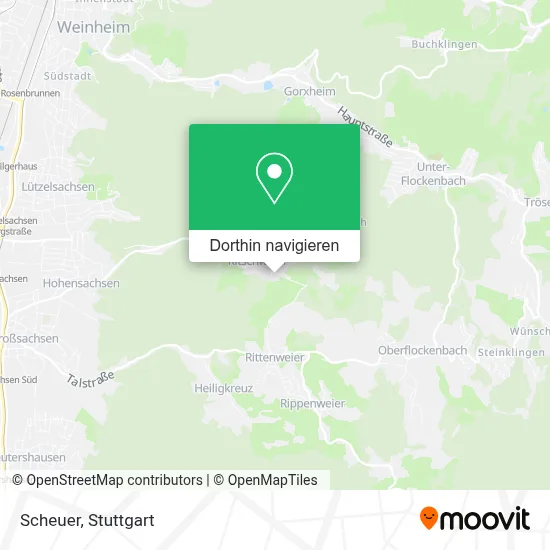 Scheuer Karte