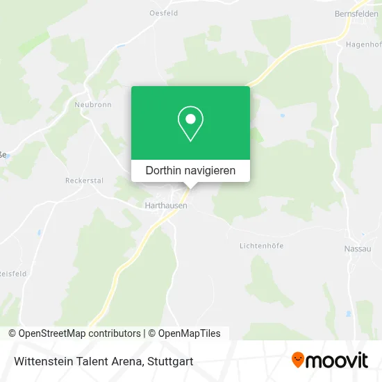 Wittenstein Talent Arena Karte