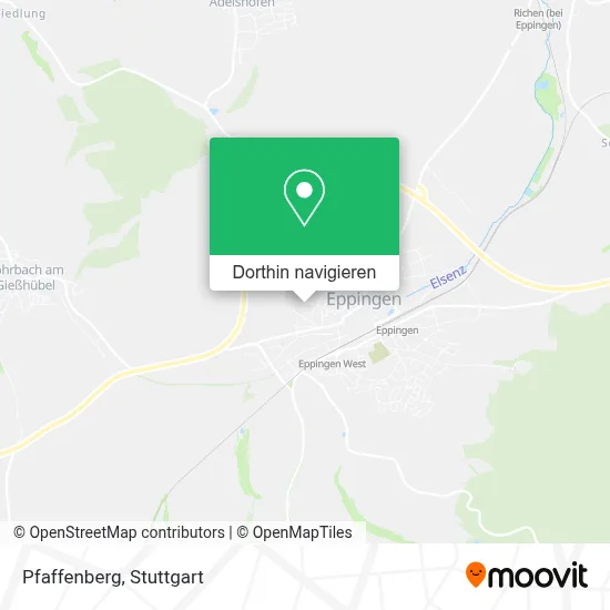 Pfaffenberg Karte
