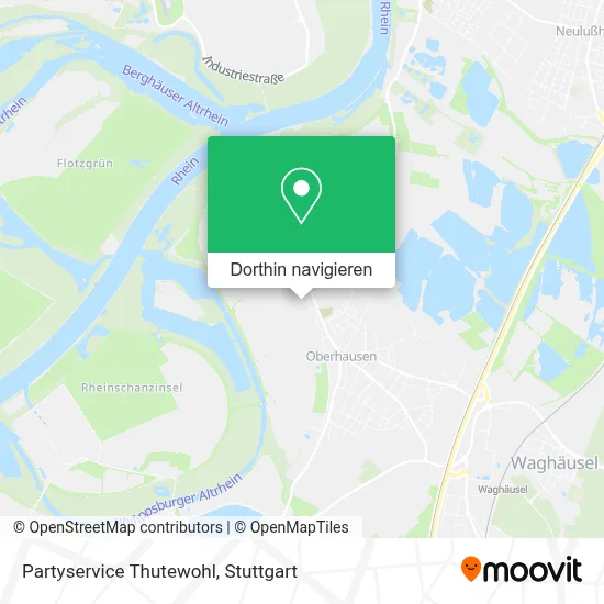 Partyservice Thutewohl Karte