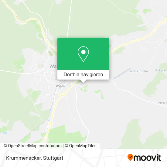 Krummenacker Karte
