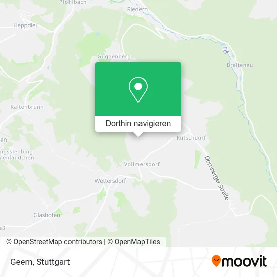 Geern Karte