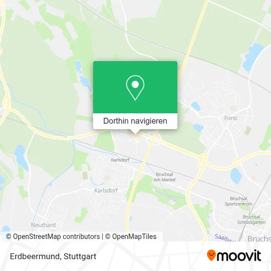 Erdbeermund Karte