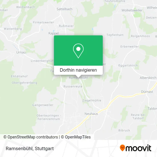 Ramsenbühl Karte