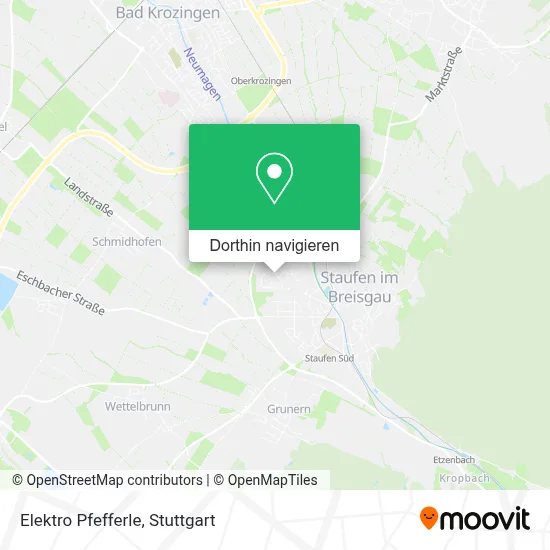 Elektro Pfefferle Karte