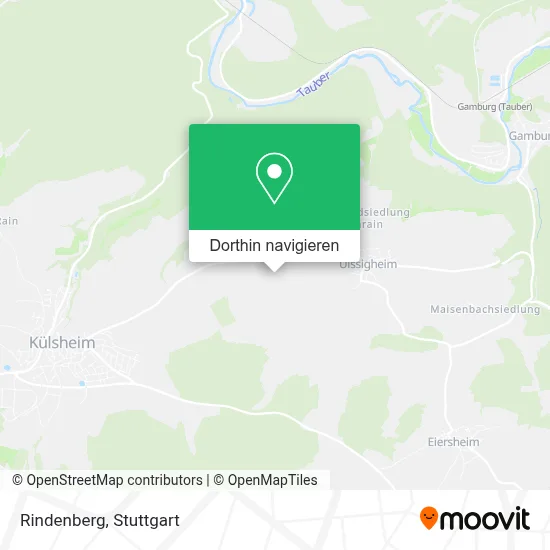 Rindenberg Karte