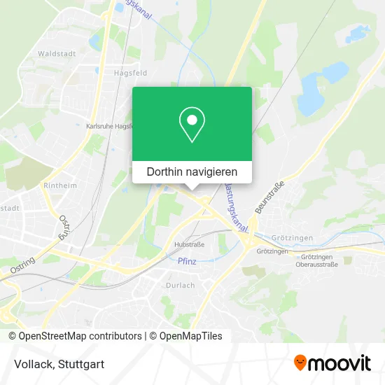 Vollack Karte