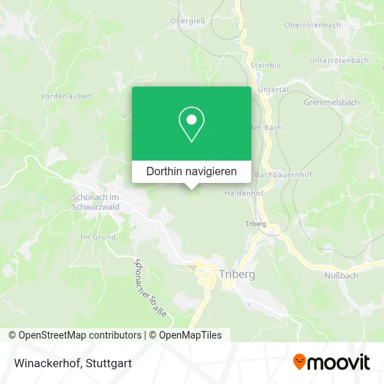 Winackerhof Karte