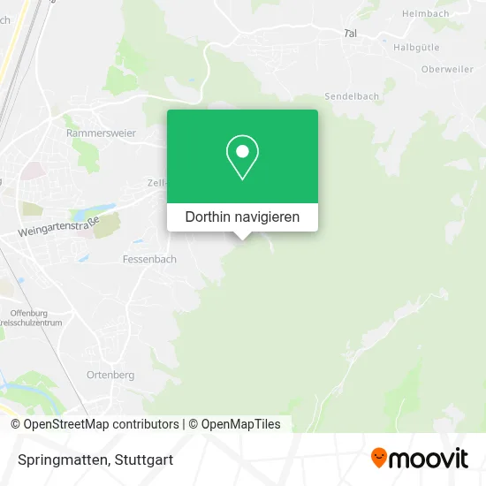 Springmatten Karte