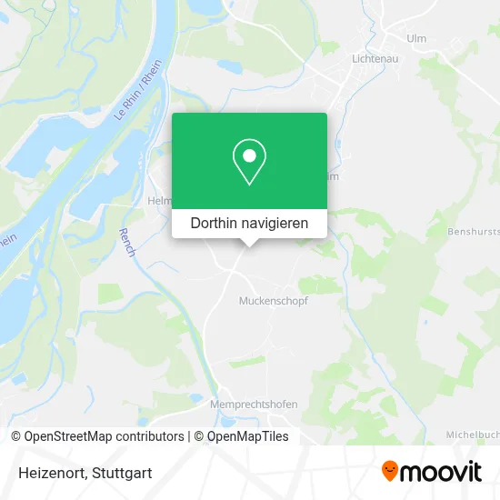 Heizenort Karte