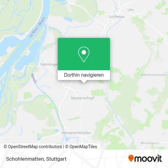 Schohlenmatten Karte
