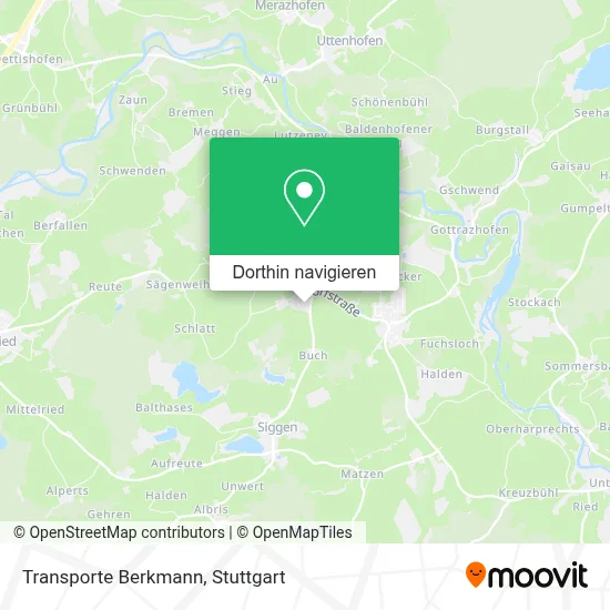 Transporte Berkmann Karte