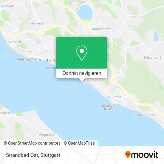 Strandbad Ost Karte