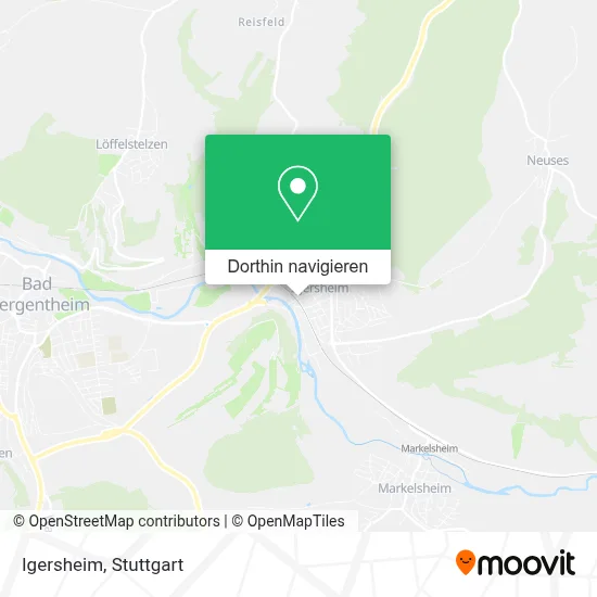 Igersheim Karte