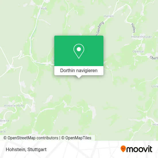 Hohstein Karte