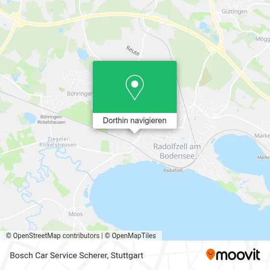Bosch Car Service Scherer Karte