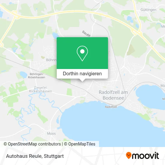 Autohaus Reule Karte