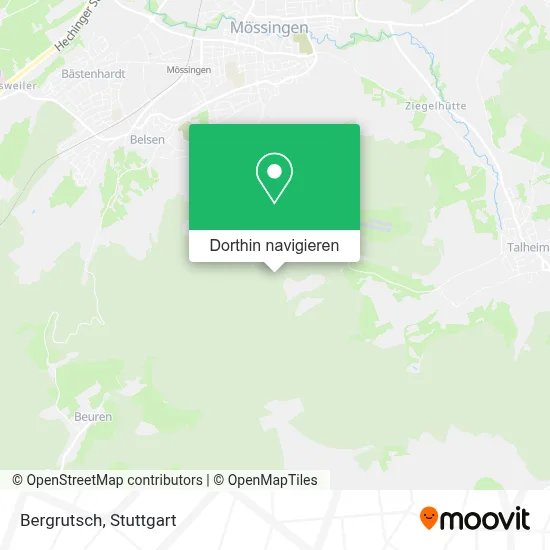 Bergrutsch Karte