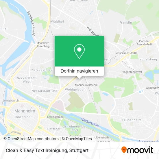Clean & Easy Textilreinigung Karte