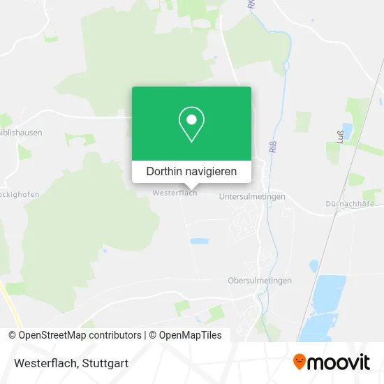 Westerflach Karte