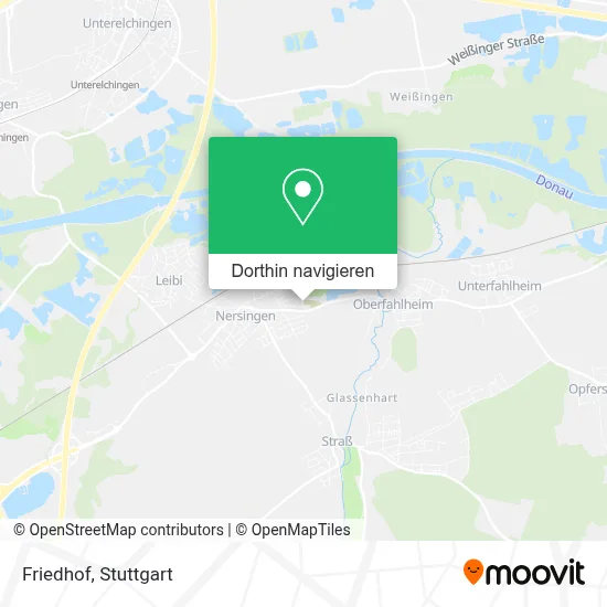 Friedhof Karte