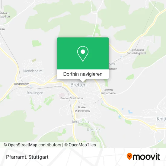 Pfarramt Karte