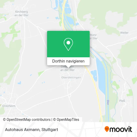 Autohaus Axmann Karte