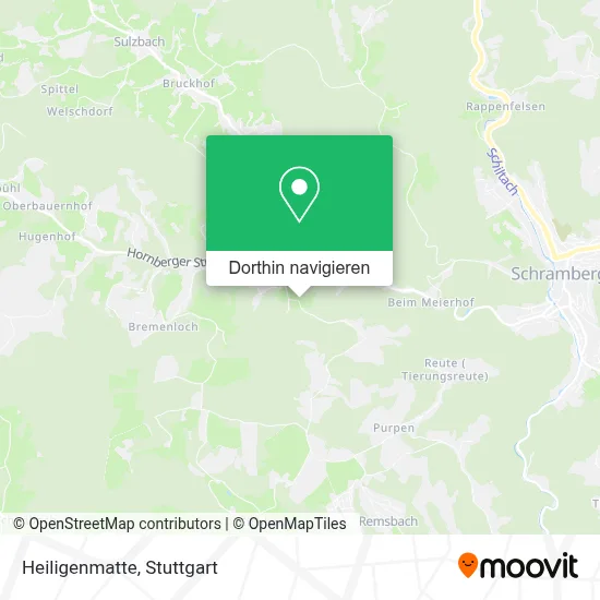 Heiligenmatte Karte