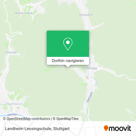 Landheim Lessingschule Karte