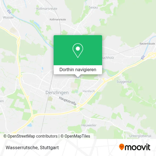 Wasserrutsche Karte