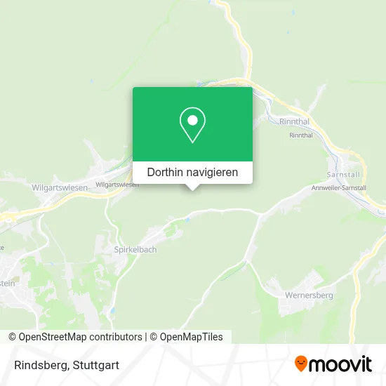Rindsberg Karte