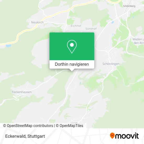 Eckerwald Karte