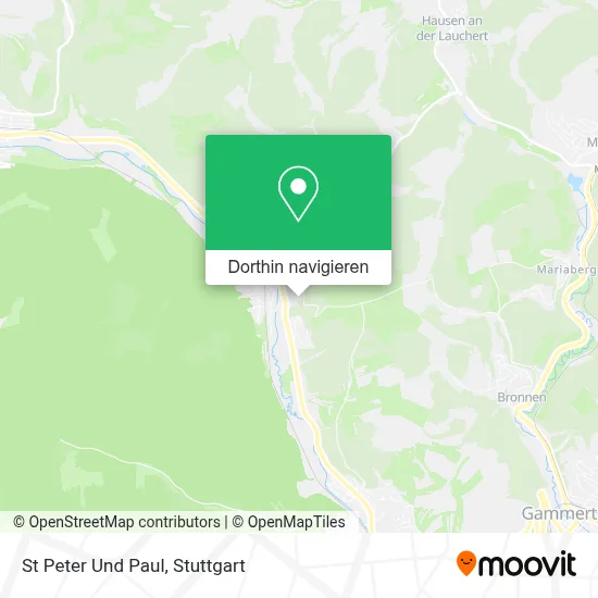 St Peter Und Paul Karte