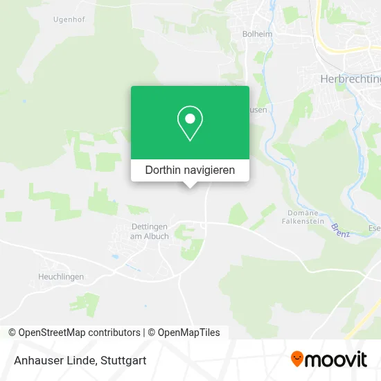 Anhauser Linde Karte