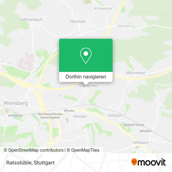 Ratsstüble Karte
