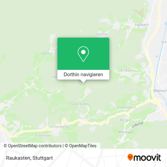 Raukasten Karte