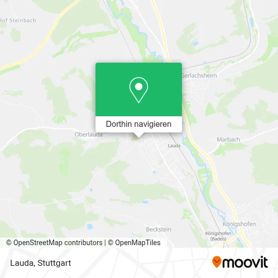 Lauda Karte