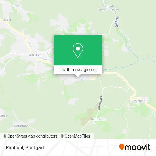 Ruhbuhl Karte