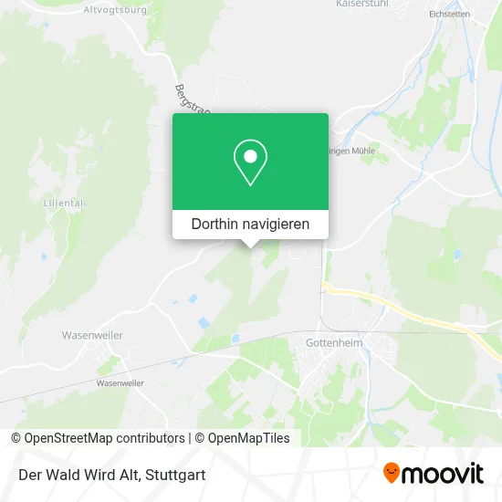 Der Wald Wird Alt Karte