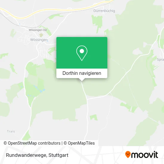 Rundwanderwege Karte